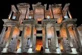 Ephesus Ancient City at Night